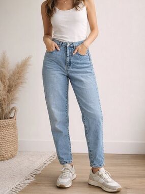 New York Line Vintage High Rise Jeans Women’s Size 12 100% Cotton USA